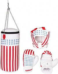 Boxing SET SEDCO dětský 0113 - bílá