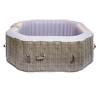 Mobilní (nafukovací) vířivka Belatrix Luxury 155 Rattan