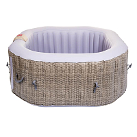 Mobilní (nafukovací) vířivka Belatrix Luxury 125 Rattan