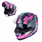 Výklopná moto přilba W-TEC YM-925 Magenta