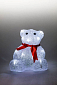 Medvěd svítící LED dekorace