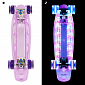 Svítící penny board WORKER Lumy 100 22"