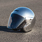 Moto přilba W-TEC AP-74 Chrome Mirror