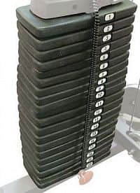 Závažia Body Solid SP300 - 140kg (20 x 7 kg)