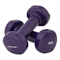 Činka aerobic 2 x 1 kg TUNTURI Vinyl fialová