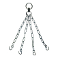 Tunturi Boxing Bag Chain Set