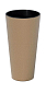 Květináč TUBUS SLIM ECO WOOD s vkladem  25 cm - barva: naturo ECO