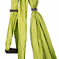 Popruhy na aero jogu inSPORTline Hemmok zelené s držiakmi a lanami