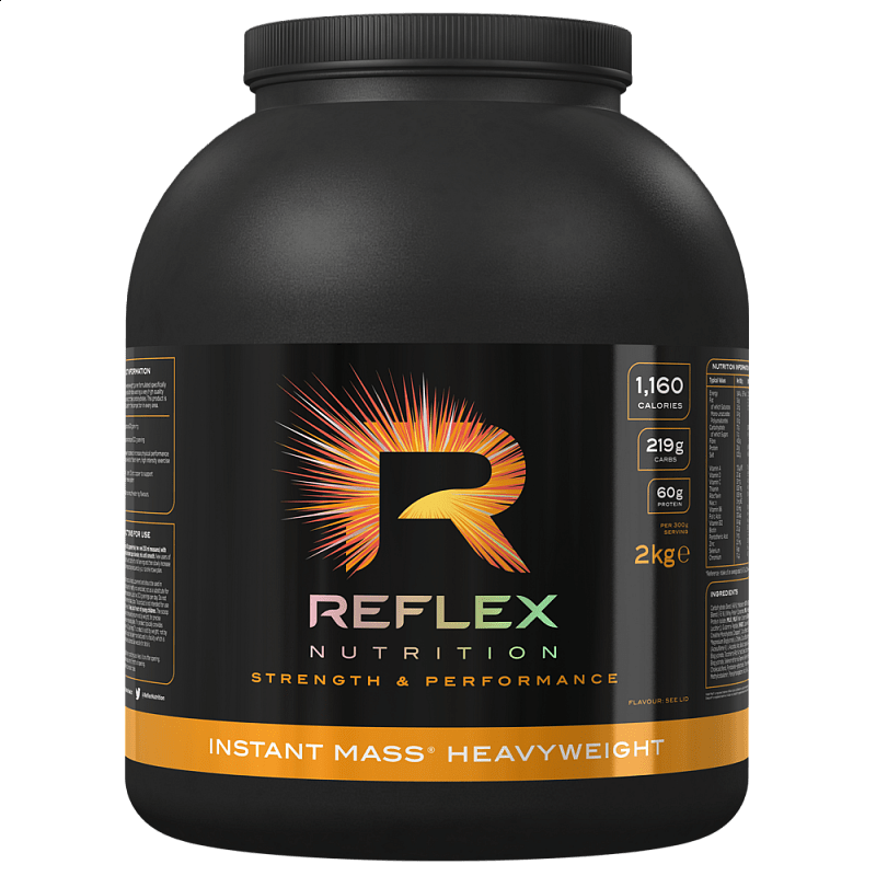 Reflex nutrition Instant Mass Heavy 5400 g - jahoda