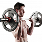 Bicepsová činka zalomená JORDAN FITNESS 20 kg