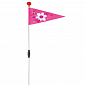 Bezpečnostní vlajka na koloběžky/ kola PUKY růžová