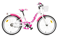 Dívčí kolo Dino bikes 204R bílé 20"