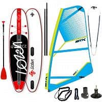 LOZEN Windsup 10'6 STX MINIKID komplet - nafukovací paddleboard a windsurfing s oplachtěním