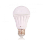 LED žárovka E27, 5W, teplá bílá