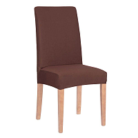 Potah na židli elastický, hnědý SPRINGOS SPANDEX