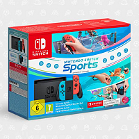 Nintendo Switch Neon + Switch Sports + 3M NSO