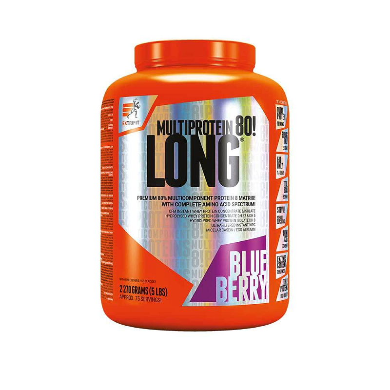 Extrifit Long 80 Multiprotein 2270 g blueberry