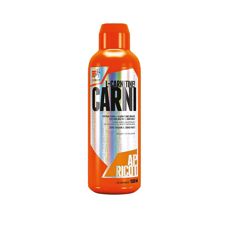 Extrifit Carni 120000 Liquid 1000 ml apricot