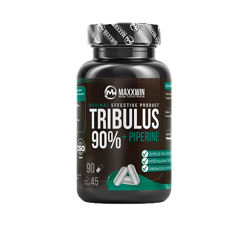 MaxxWin Tribulus 90% + Piperine 90 cps