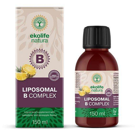 Ekolife Natura Liposomal B Complex 150 ml (Lipozomální B-complex)