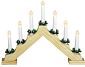 HOMESTYLING Vánoční dekorace 7 svíček LED KO-AX8000095