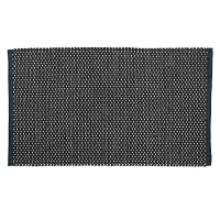 KELA Koupelnová předložka Miu směs bavlna/polyester granitově šedá 100,0x60,0x1,0cm