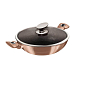 Pánev WOK s mramorovým povrchem 30 cm Rosegold Metallic Line