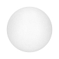 Polystyrénová guľa - 13 cm, biela SPRINGOS