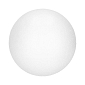 Polystyrenová koule - 15 cm, bílá SPRINGOS