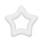 Polystyrenová hvězda - 10 cm, bílá SPRINGOS