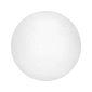 Polystyrénová guľa - 7 cm, biele, súprava 5ks SPRINGOS