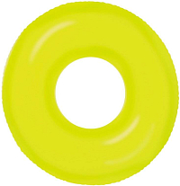 Kruh plavací INTEX NEON 91cm - žlutá