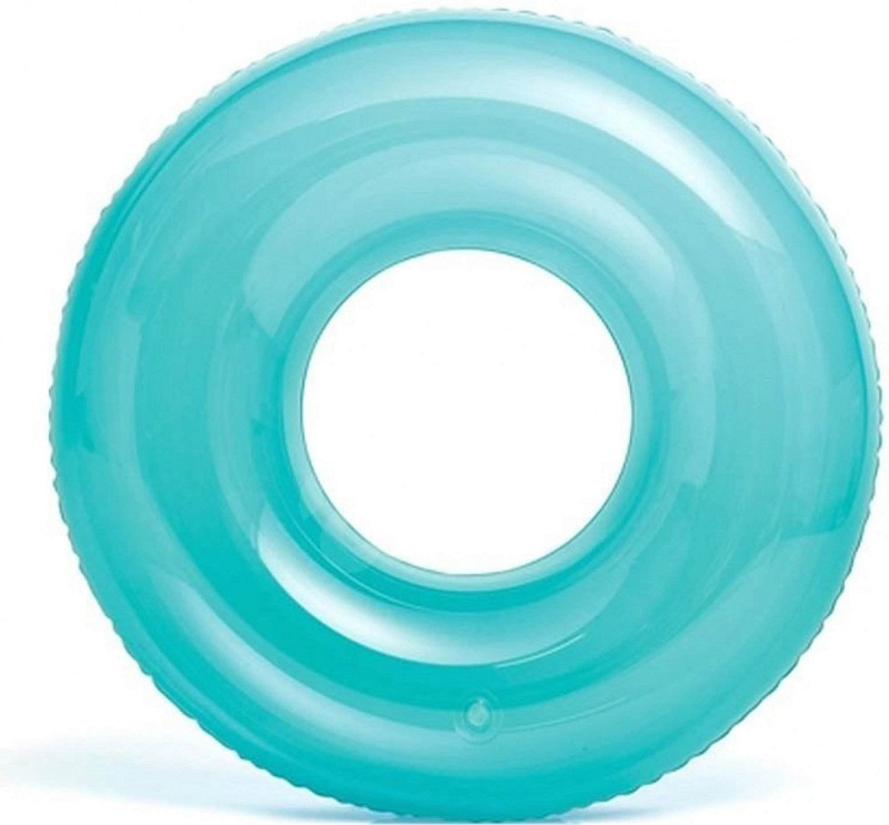 Kruh plavecký INTEX 59260 transparent - modrá