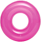 Kruh plavecký INTEX 59260 transparent - růžová