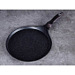 BERLINGERHAUS Pánev na palačinky s mramorovým povrchem 25 cm Shiny Black Collection BH-6613