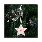 Vánoční dřevěné ozdoby - hvězdy, sada 3ks