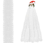 Vianočná reťaz Girlanda extra hustá 6m, biela