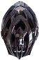 ACRA CSH30CRN-L černá cyklistická helma velikost L (58-61cm) 2018
