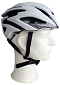ACRA CSH98S-M stříbrná cyklistická helma velikost M (55-58 cm)