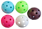 ACRA Florbalový míček certifikovaný Rotor -barevný