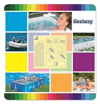 Bestway 62091 Záplaty samolepící PODVODNÍ