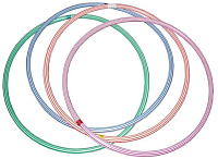 Hula hoop obruč 90 cm