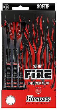 Šipky Harrows Fire High Grade Alloy soft 20g T19