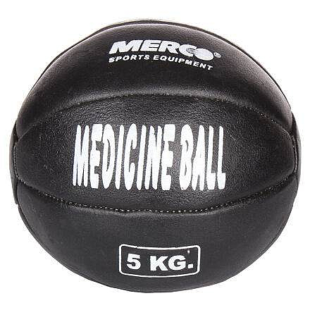 Black Leather kožený medicinální míč 1 kg Hmotnost: 5 kg