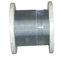 2.jakost - lanko ocelové  1mm ZCCZ pu Zn (500m) max.zat.47kg