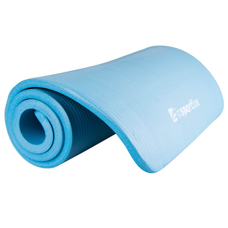 Podložka na cvičení inSPORTline Fity 140x61x1,5 cm - 2.jakost Barva modrá