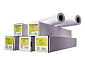 HP Bright White Inkjet Paper, 119 microns (4.7 mil) • 90 g/m2 (24 lbs) • 610 mm x 45.7 m , C6035A