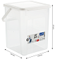 Detergent box na prací prášek 5 kg, 9L