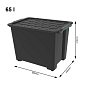 úložný box EVO SAFE 65L - BLACK