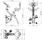 Skládací rotoped VIFITO Xfit 50